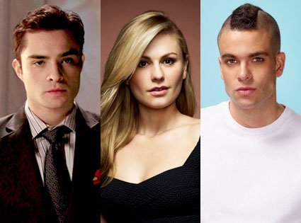 Ed Westwick, Anna Paquin, Mark Salling Ed Westwick, Anna Paquin, Mark Salling